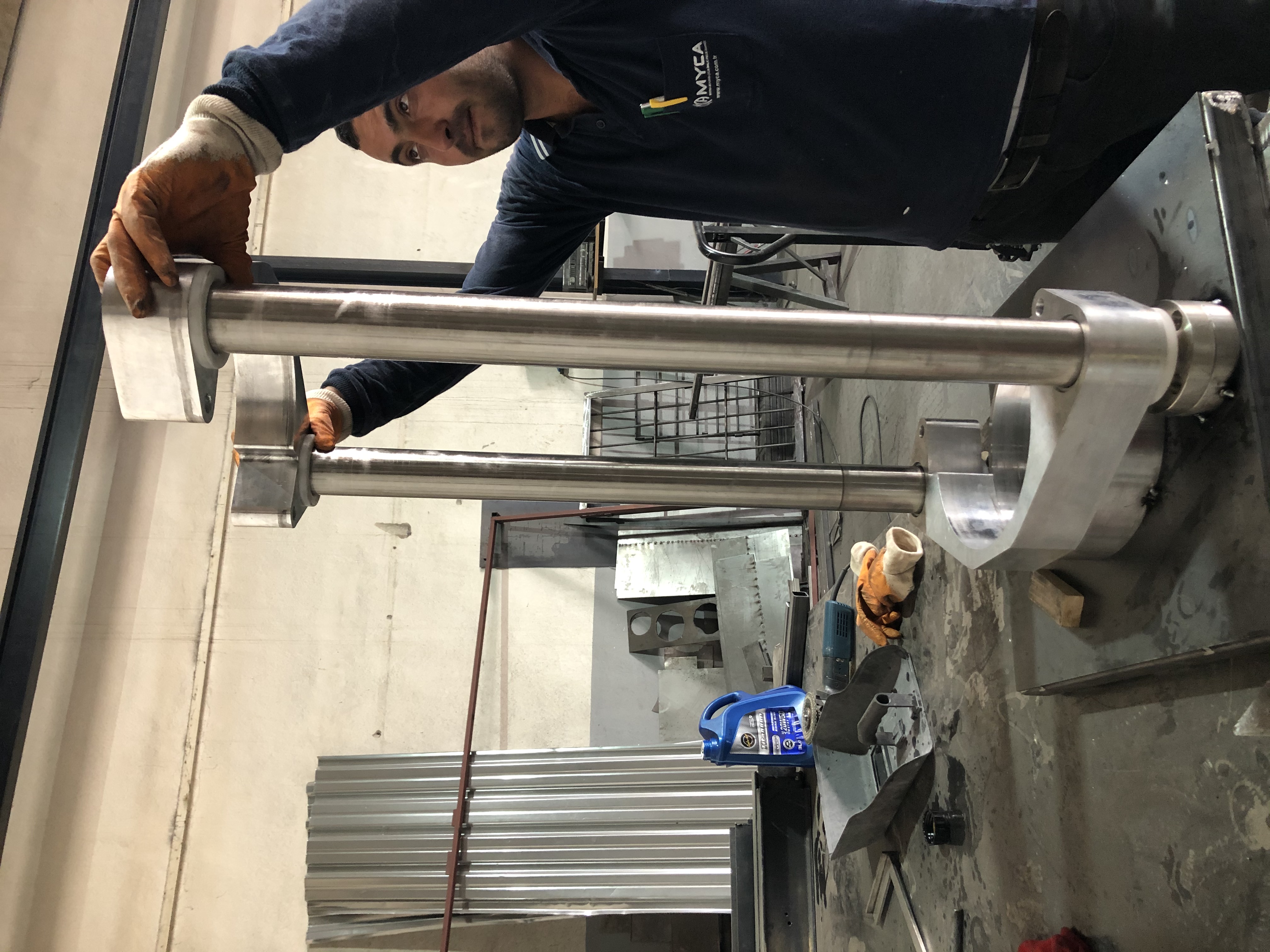 MKE Roket Yakıtı Torna Makinesi